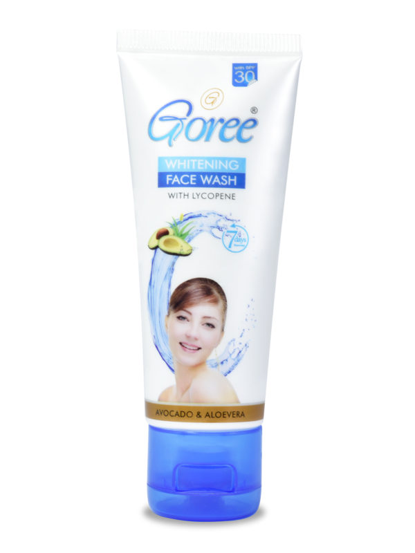 Goree Whitenin Face Wash With Lycopene (Blue)