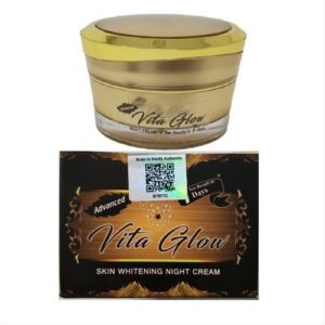 Vita glow skin whitening night cream Advance