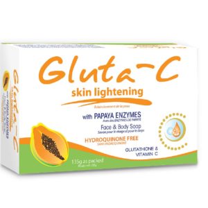 Gluta C Intensive Whitening With Papaya Face And Body Soap 135g